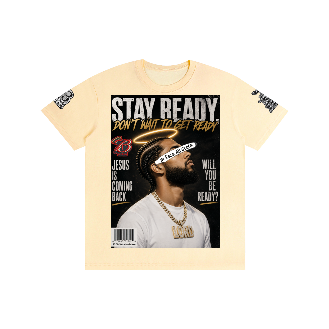 "STAY READY" magazine cover Pure Cotton Unisex T-Shirt