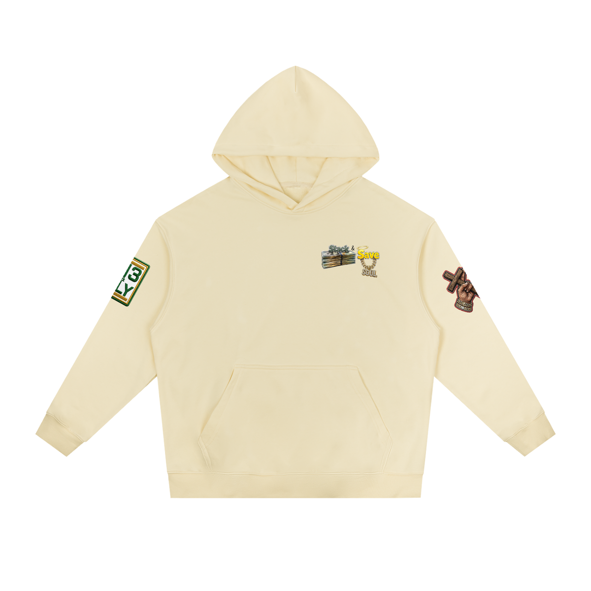 "Stack and Save" Essential Heavyweight Drop-Shoulder Hoodie