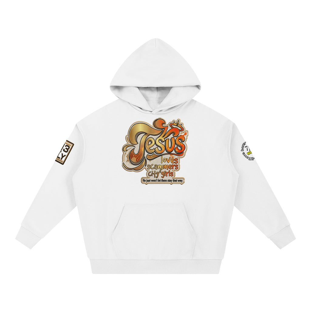 "SCAMMERS & CITY GIRLS" Essential Heavyweight Hoodie